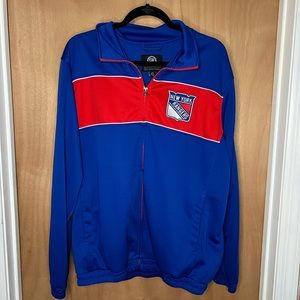 Unisex zip up jacket New York Rangers